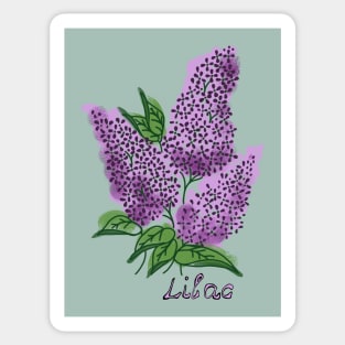 Lilac Sticker